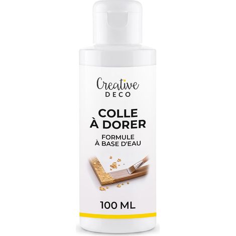 Colle pour Feuille d'Or à Base d'Eau Transparente 100 ml (1/5)