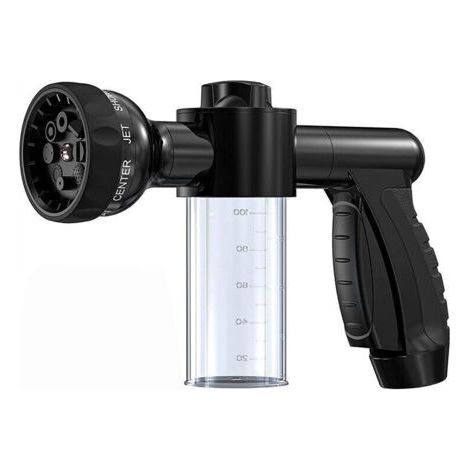 Green Mobility-Pistolet à eau multifonction haute pression  pour lavage de voiture à mousse, distributeur de savon et de shampoing pour le lavage des animaux et buse de pulvérisation pour tuyau d'arro (1/4)