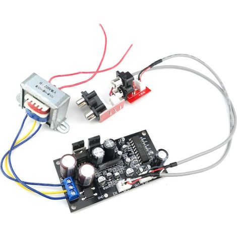 Carte de préamplification phono vinyle JRC2150BBE pour platine vinyle MM, traitement des effets aigus et graves. (1/5)