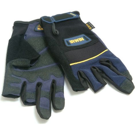 Guantes de carpintero IRWIN talla XL 10503829 con cierre de autoenganche