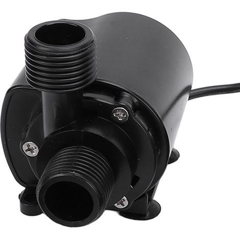 Pompe à eau submersible CC 5 V 4 W 500 L/h 180 cm de hauteur de refoulement IP68 Ultra silencieuse Pompe USB sans balais pour fontaine, bassin et aquarium (1/5)