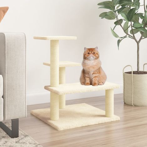 Furniture Limited - Rascador para gatos con postes de sisal color (1/5)