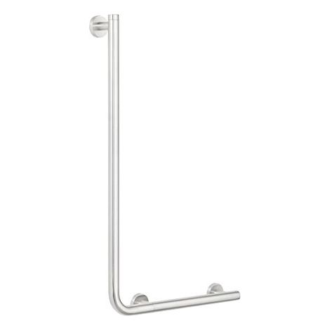 Tiger Boston Comfort & Safety Maniglione di Sicurezza - Sinistra 90°, Acciaio (Inox Spazzolato), 42,6 x 70 x 7 cm (1/4)