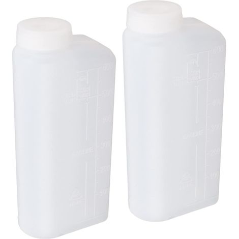 2pcs 600ml 2 Stroke Oil Petrol Fuel Mix Bottle Machine Chainsaw Petrol Mixing Bottle Container Blacksmith (1/5)