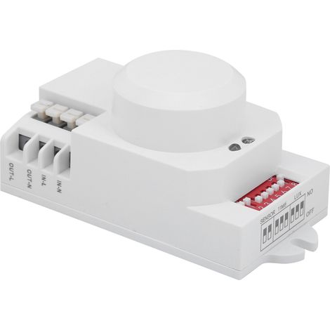 Dispositif de commande radar inductif avec capteur micro-ondes TDL-1918 5,8 GHz CA 85–250 V (1/5)