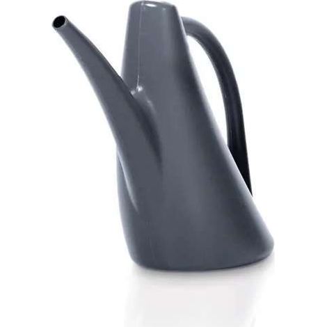 Arrosoir en plastique gris contenance 1,5L jardin fleur maison parc arrosage