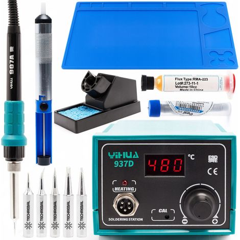 Stazione saldante Yihua 937D con display + KIT-2022-1