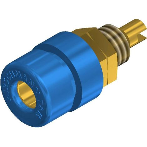 Sks-hirschmann 2050001515476 Conector Jack Azul 4 mm