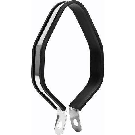 Support d'échappement de moto, support de montage hexagonal pour silencieux d'échappement de moto, accessoires de moto (couleur primaire) Modification/installation/performance de voiture (1/4)