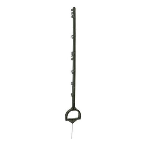 AKO Poste con Estribo Verde, Pincho Galvanizado 19 cm, Longitud (1/3)