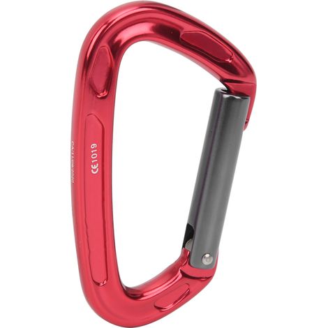 CAMNAL Outdoor Multifunktionskarabiner mit D-förmigem Sicherheits-Kletterhaken (1/5)