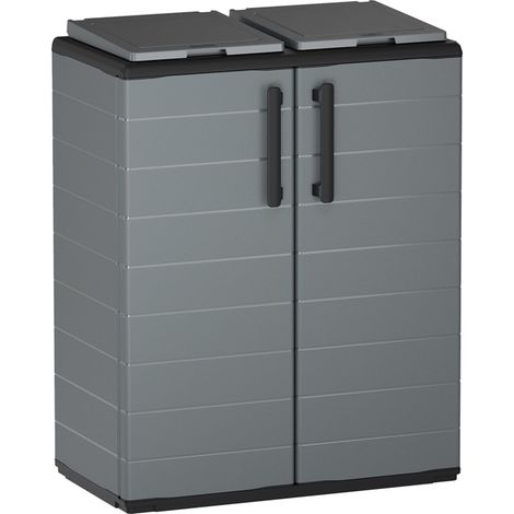 Armadio Raccolta Differenziata Artplast 2 Scomparti 68 x 37 x 84 cm