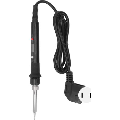 Fer à souder électrique 80W numérique portable à température constante pour bijoux métal DIY, prise US 100-120V (1/5)