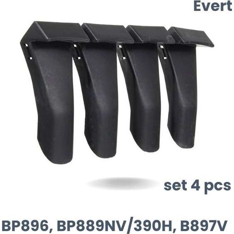 Remplacement Evert : longs couvre-mâchoires en plastique (paquet de 4) LC885 (1/5)
