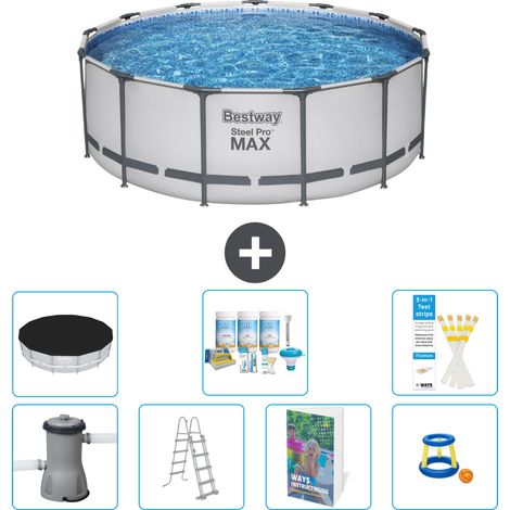 Bestway Steel Pro MAX Rund - 427x84 cm - 8-teilig  S548 (1/4)