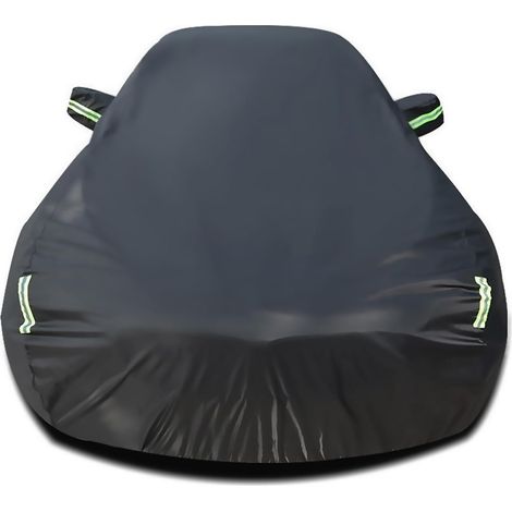 Housse de voiture compatible avec Tesla Model 3 Berline 2017-2025, housse imperméable avec doublure en coton, protection contre la pluie, la neige et le soleil pour une utilisation intérieure et extér