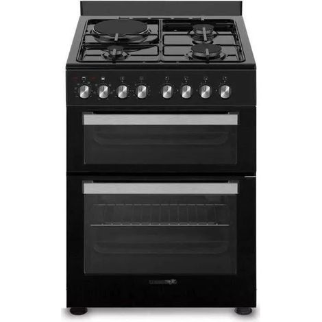 La Germania SM61DFN Gemischter Herd Schwarz 60L Multifunktion