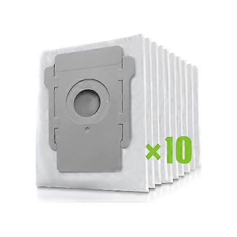 10 sacs de rechange pour aspirateur Roomba iRobot Roomba i7 i7+ / S9 / S9+ / i3 / i3+ / i4, support d'extraction du sac à poussière pour tous les modèles iRobot Roomba-AquaForge (1/2)