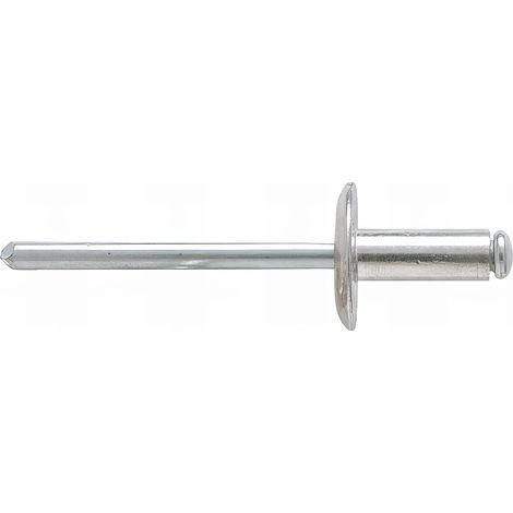 40 Rivets aveugles aluminium tête Large 4.8 X 16 - (S 40)