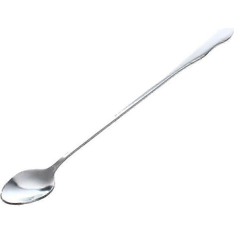 Cuillère/cuillère à thé à long manche en acier inoxydable de 10 pouces (1/5)