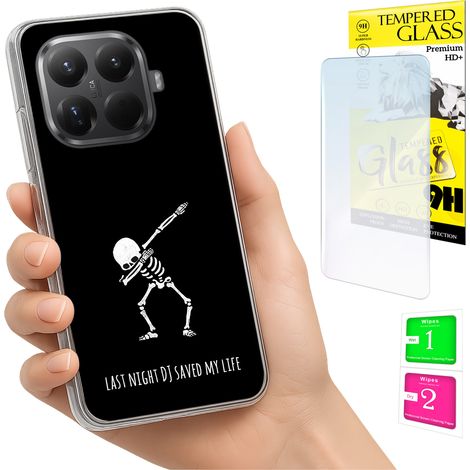 Funda para Xiaomi 15T Pro con cubierta trasera y cristal 9H (1/5)