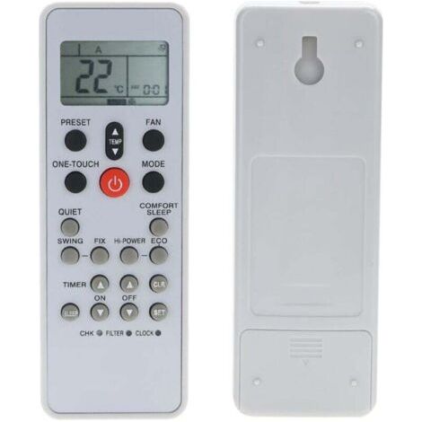 Ersetzen Sie die Klimaanlagen-Fernbedienung, kompatibel mit der Fernbedienung für Split-Klimaanlagen von Toshiba WC-L03SE KTDZ003 RAS-10SAV-A RAS-107SKV RAS-M07SKV-E RAS-M22SKV-E RAS-10SAV-E RAS-10SKV
