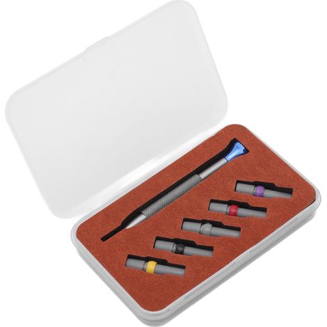 Tournevis de réparation de montres professionnel portable en acier à haute teneur en carbone pour le retrait des bracelets de montre (1/5)