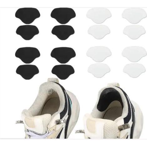 Kit de réparation de talons de chaussures (8 paires) - Patchs auto-adhésifs pour réparer les trous dans les talons de chaussures et baskets.