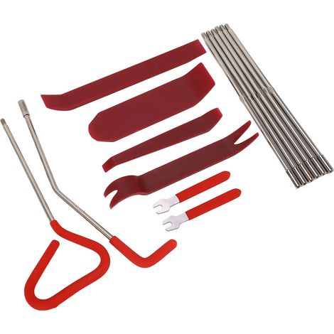 16-teiliges Autoreparatur-Werkzeugset: Anlasser, Schraubenschlüssel, Werkzeuge zum Entfernen der Innenverkleidung, universelles Autozubehör (1/5)