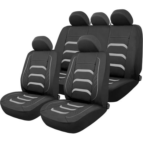 Fundas universales para asientos de coche, delanteras y traseras, juego SC24 amio-04624 (1/5)