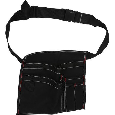 Werkzeugtasche aus Canvas, Hüfttasche, Werkzeugtasche mit Sicherheitsverschluss für Schreiner, Elektriker und Heimwerker (1/5)