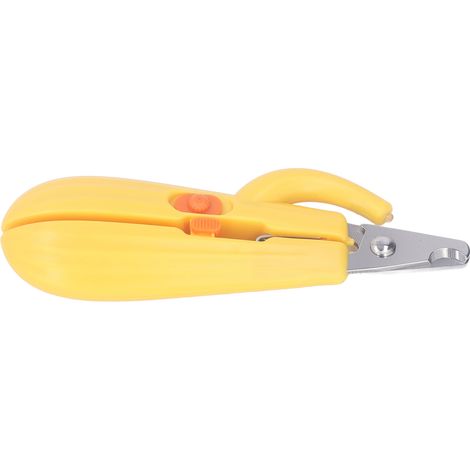Ciseaux en forme de cactus avec un motif de griffe de chat, lime à ongles et lumière LED jaune pour lutter contre les mycoses des ongles. (1/5)