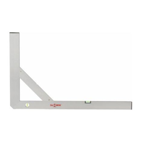 Słowik K22, squadra 120x60 cm con traversa, strumento preciso per l'allineamento e il livellamento in progetti di edilizia e carpenteria