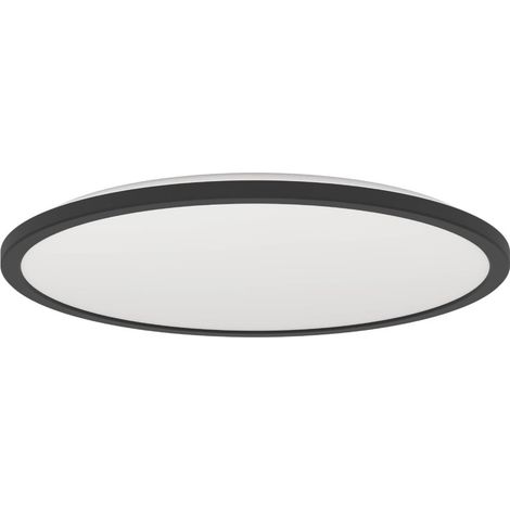 Eglo Deckenleuchte Rovito schwarz Ø 50 cm Deckenlampen & Kronleuchter