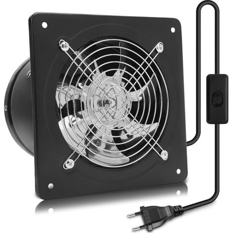 100 mm Ventilateur,Extracteur d\'Air,VMC,4 Inch 140m³/h, pour Salle de Bain,Cuisine,Bureau,WC (1/4)