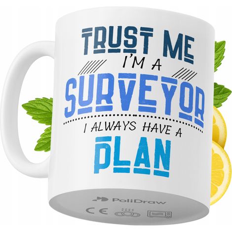 Lustige Kaffeetasse mit witzigem Textdesign für Vermesser – ideal für Geburtstage, Namenstage und Feiertage. Hochwertige Tasse für besondere Anlässe, ob im Büro oder zu Hause. Farbe: Weiß, 330 ml.