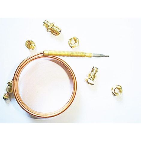 SONDA DI CALORE -- TERMOCOPPIA CM 150 UNIVERSALE CUCINA STUFA CALDAIA TC 1 (1/2)
