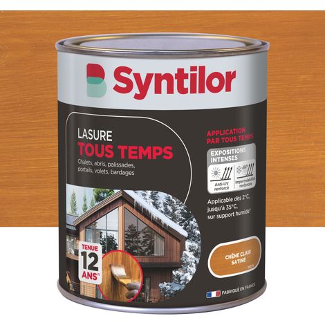 Lasure Tous Temps Syntilor 1L Chêne Clair (1/5)