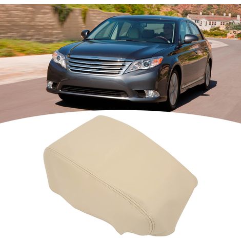 Housse d'accoudoir de console centrale beige pour Toyota Avalon 2005-2012 (1/5)