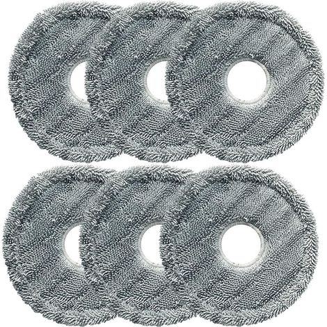 Serpillère électrique compatible avec aspirateur Dyson V7 V8 V10 V11 chiffons de nettoyage en microfibre avec 6 tampons (1/4)