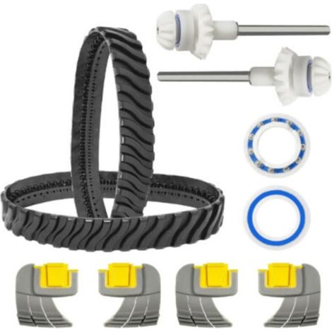 Reparaturset für Zodiac MX8/MX6 Elite Hochdruckreiniger – inklusive Reifen, Lager, Antriebswelle und Zyklonbürsten (1/5)