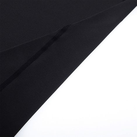 Kurzarm-Kompressions-Sportshirt für Herren, schnelltrocknend, schwarz, Größe M (1/4)