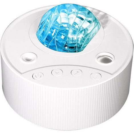 Projecteur de lumière, lumières sensorielles LED avec 13 couleurs de vagues océaniques, projecteur de galaxie LED (1/4)