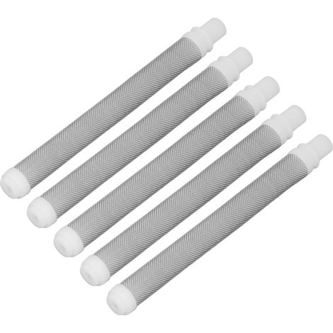 Lot de 5 filtres de rechange pour pistolet à peinture sans air, maille 60, haute précision, universels.