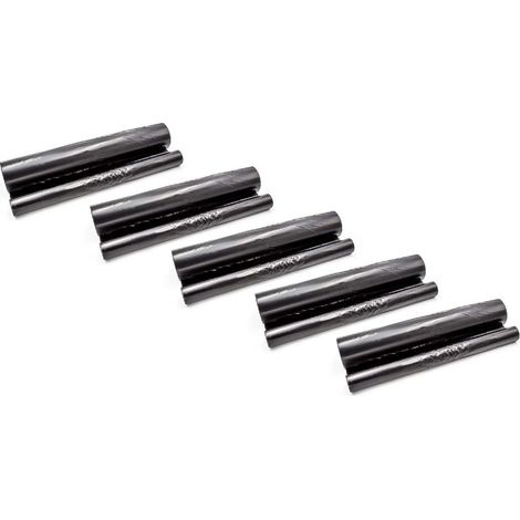 vhbw 5-Pack Thermal Fax Ribbon compatible with Panasonic KX-FM 210, KX-FM 205 Fax Machine - Compatible Fax Roll 100 m Without Chip