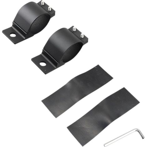2x Universelle Rohrschellen LED-Licht-Montagehalterungen für Kfz-Arbeitsscheinwerfer (Autobahn)