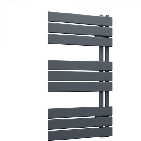 Kibath Secatoallas Radiador circuito calefacción de 90 cm x 50 cm VALLES acabado grafito antracita mate fabricado en acero (1/4)