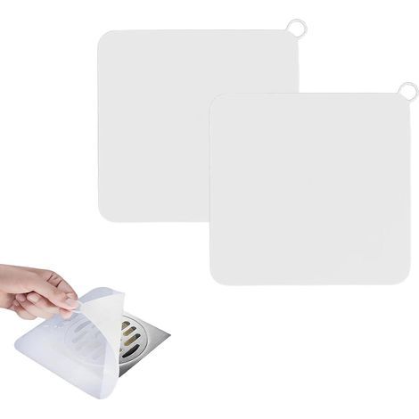 Tappo per doccia, tappetino in silicone per il controllo degli odori per scarico a pavimento e tappi di scarico in gel di silice, copertura deodorante, guarnizione per cucina, deodorante per scarico ( (1/5)