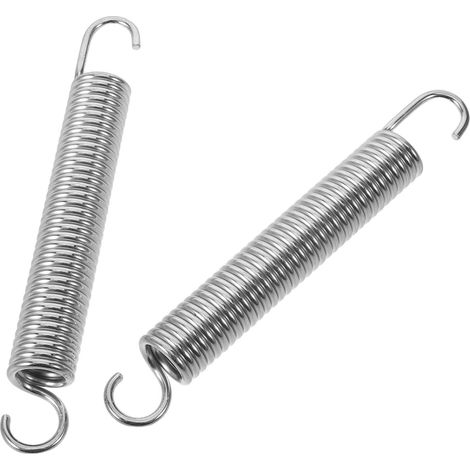 Ressorts de Rechange Installation Facile pour Fauteuil Inclinable et Canapé Lot de 2 en Acier Argenté pour Maisons et Bureaux (1/5)