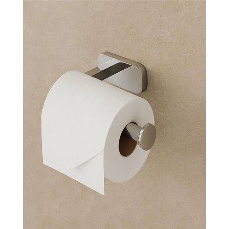 Portarotolo in acciaio inox cromo cubik